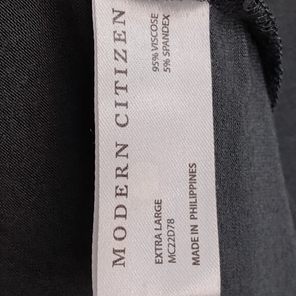 Modern Citizen Kelis Tie Waist Maxi Dress Size XL Gray - Picture 8 of 11